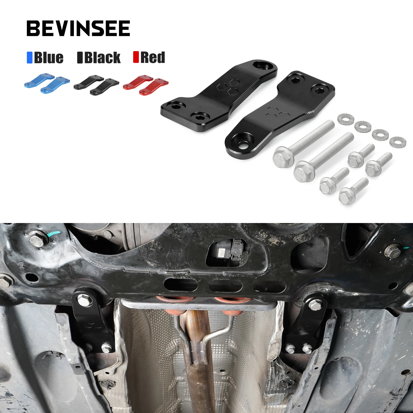 

BEVINSEE Front Subframe Support Bracket for Audi A3 TT S3 RS3, for VW Golf 7 for Golf 8, for Skoda Octavia 5E, for SEAT Leon MK3