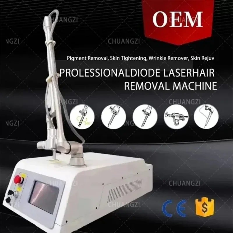 2024 New Portable CO2 Monitoring Score Iaser Skin Tightening Scar Removal Facial Pigmentation Wrinkles Scar Acne Scar Removal