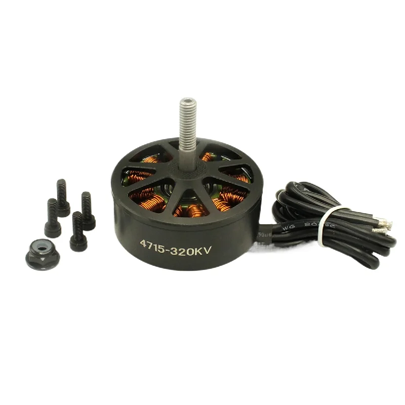 Grand Drone 4715 510KV UAV, moteur sans balais 6-8S Lipo pour 13 pouces 15 pouces X classe RC FPV Racing, pièce d'avion de vol à longue portée
