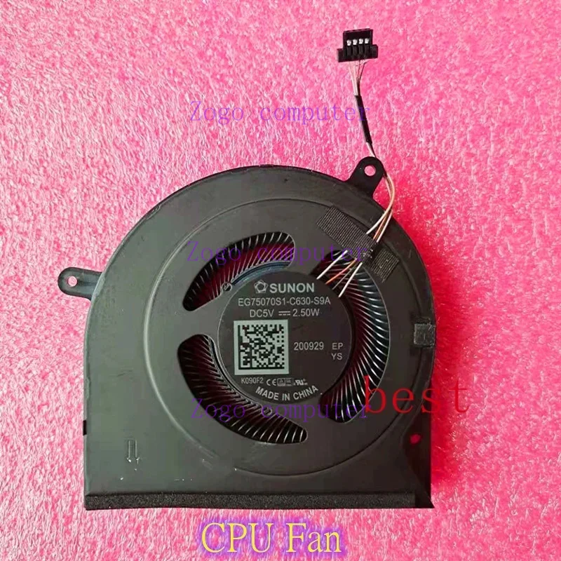 New Original Laptop CPU GPU Cooling Fan For Razer Blade 15 Base 2020 RZ09-0351 9E11 Fan EG75070S1- C630-S9A EG75070S1-C580-S9A 5