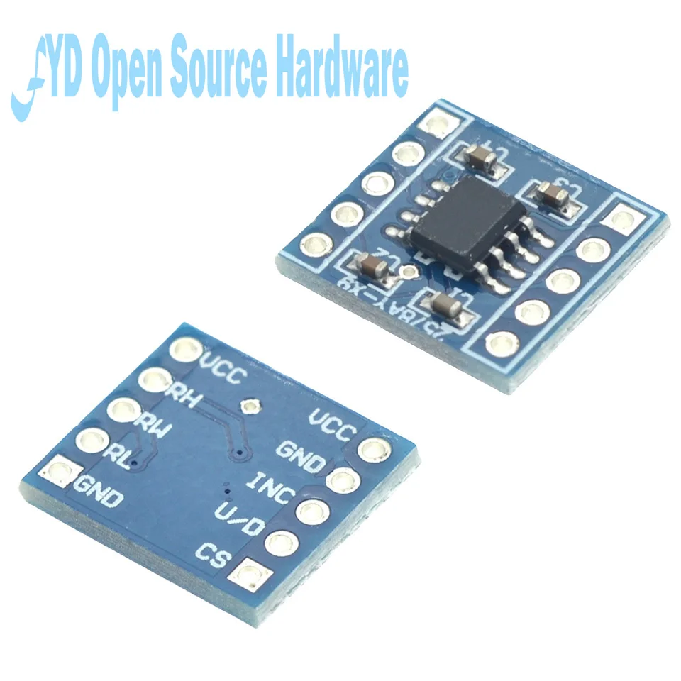 X9C104 Digital Potentiometer Module Adjusts Bridge To Balance 100-order Digital Potentiometer Circuit