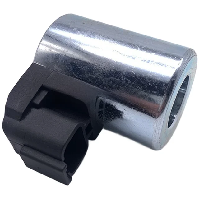 صمام لولبي 12V or 24V Solenoid Coil Used in For excavator Hydraulic Control Panels Ensures Timing and System Coordination الهيدروليك — تفصيل 1