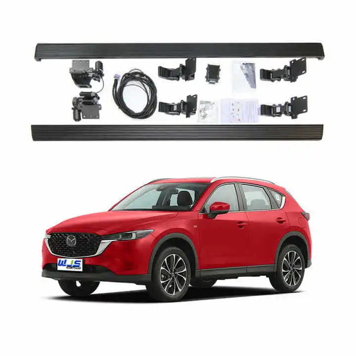 

Suitable for Electric pedal all-aluminum modified foot pedal car automatic telescopic side pedal welcome door