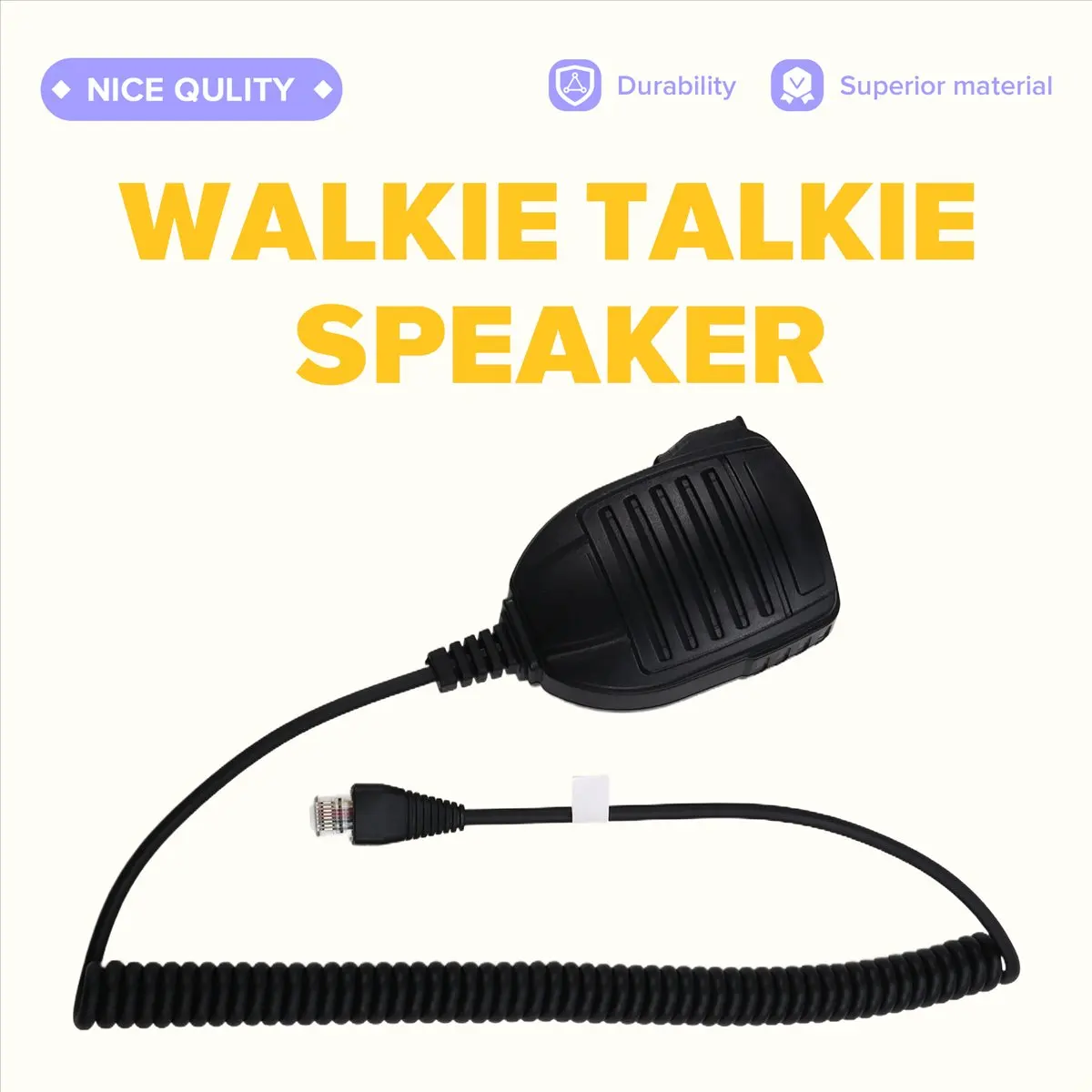 SWXFトランシーバー標準モバイルマイクスピーカー -67A8J 8ピン VX-2200 VX-2100 VX-3200双方向無線機用