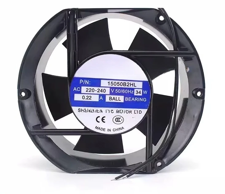 

BT220 15050B2HL AC220V 17251 Электрическая коробка для шкафа Осевой поток Охлаждающий вентилятор переменного тока Вытяжной вентилятор