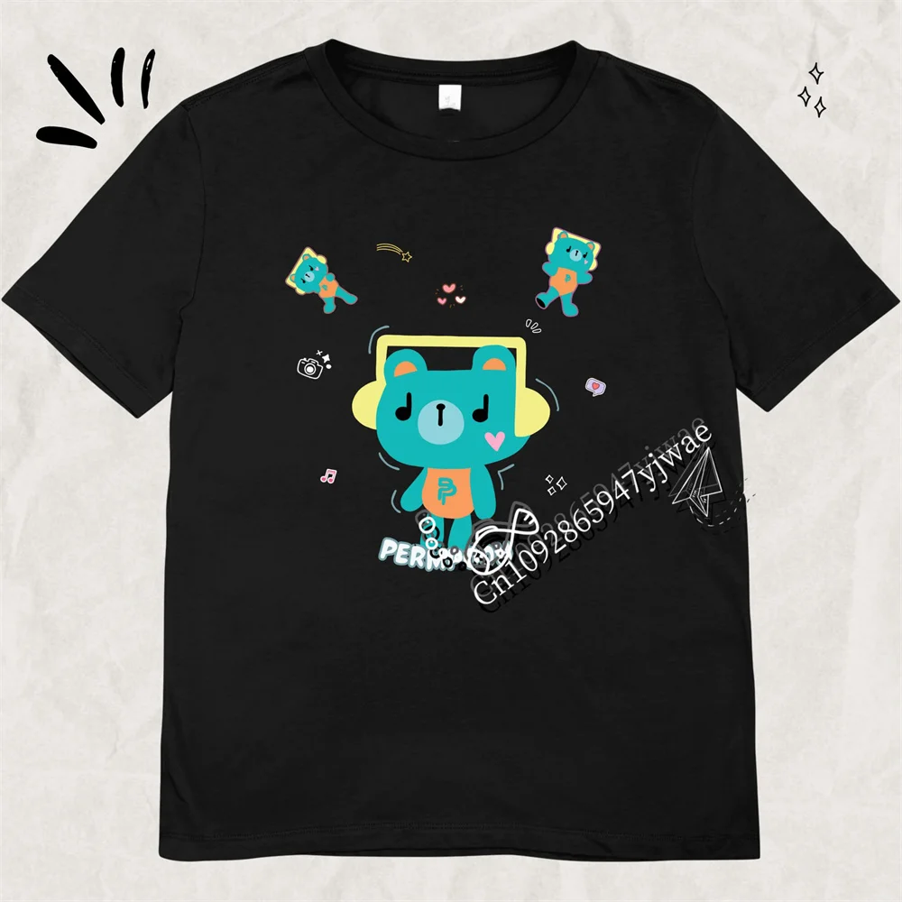 PondPuwin FourthEmini BrightWin Paar-Maskottchen Grafik Kurzarm Hochwertiges Streetwear-Oberteil Fans T-Shirt Sommer Herren Damen T-Shirt – Detail 9