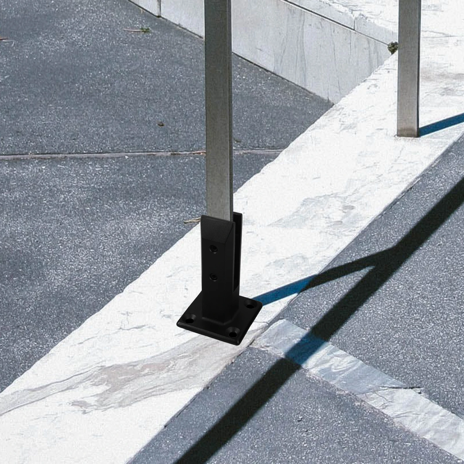 

1Set Glass Clamp Stainless Steel Heavy Duty Indoor Stair Balcony Railing Clip Glass Panel Holder Railing Bracket