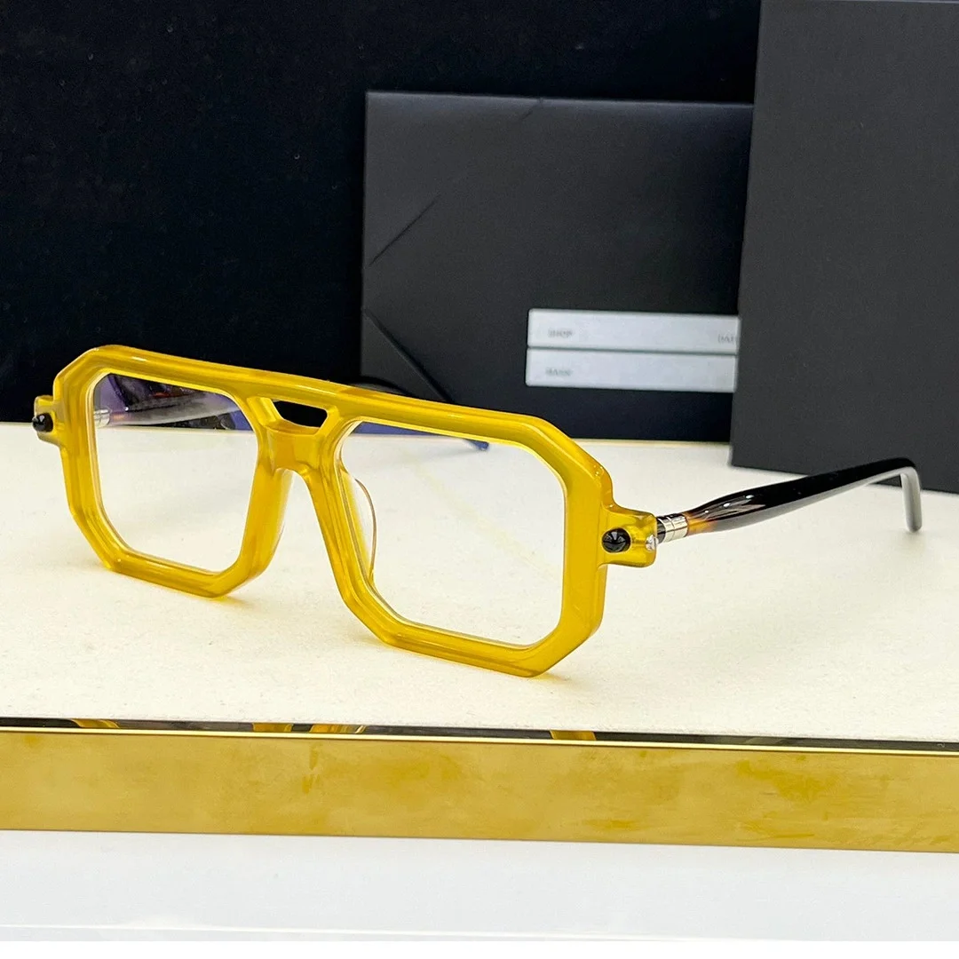 Belight Masker Optik P8 Jerman Desain Matte Buatan Tangan Asetat Pria Wanita Kacamata Retro Antik Lensa Resep