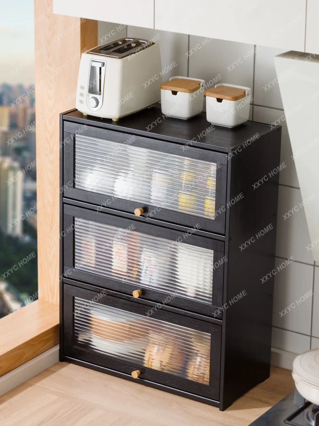 Support de rangement pour armoire de cuisine, petit bol