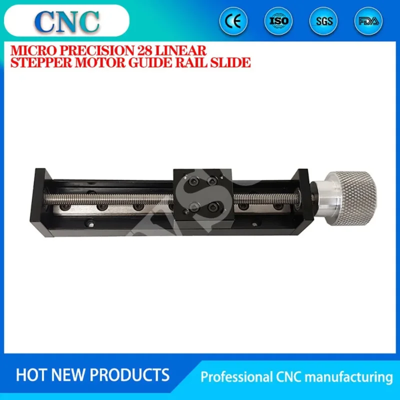 T-shaped wire rod line rail electric slide rail module micro precision 28 linear stepper motor guide rail slide table