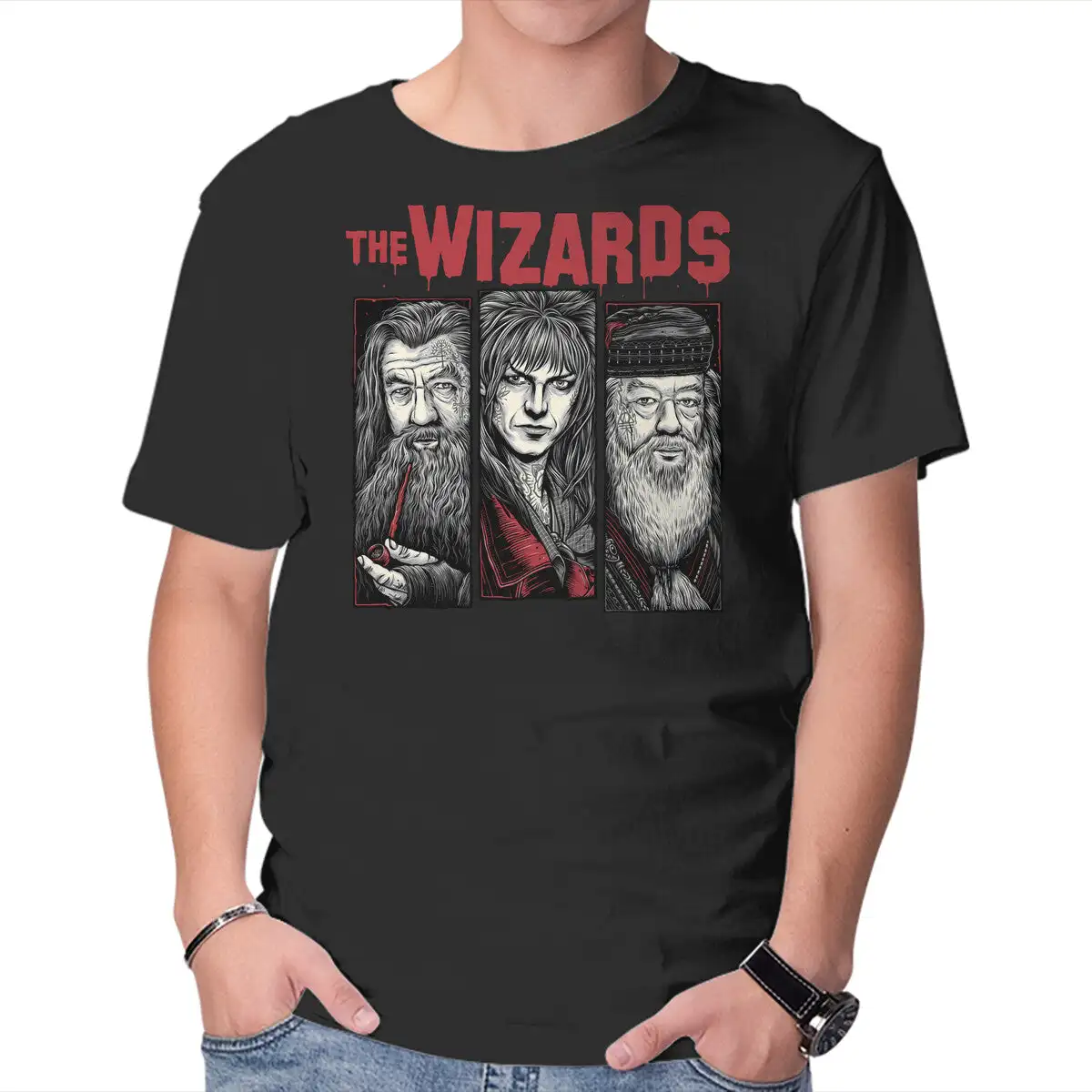 The Wizards Unisex T-shirts For Man Woman Couple Short Summer Tees Casual Cotton New Arrival Fashions Couple's Cloths