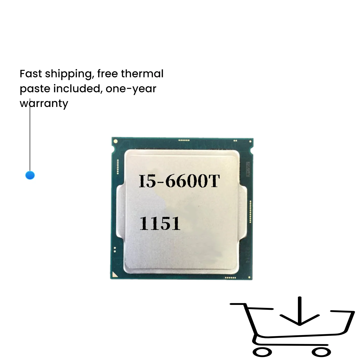 

Четырехъядерный процессор Core i5 6600t i5-6600T, 2,7 ГГц, четырехпоточный процессор, 6 м, 35 Вт, LGA 1151