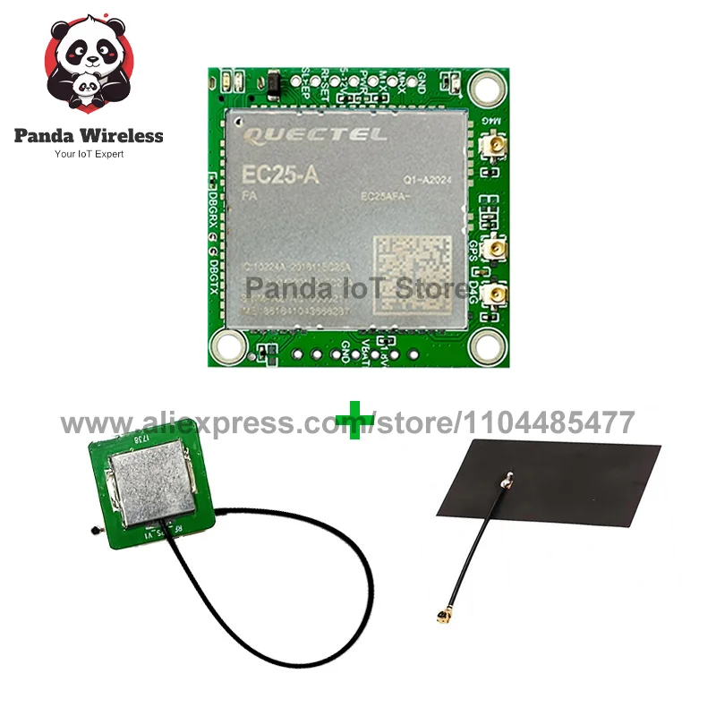 

Основная плата Quectel EC25-A EC25-AFA 4G LTE CAT4, макетная плата модуля, совместимая с серией EC21 EC20-CE EG25-G EG21-G