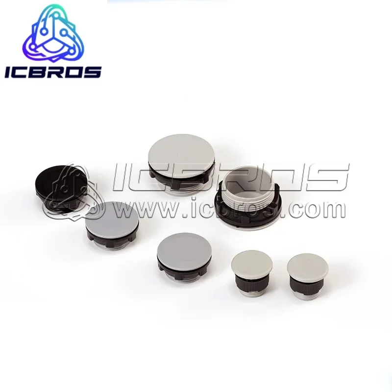 

Блокировка отверстия для панели, разъем для головки 16 22 мм, аксессуары черного и серого цветов