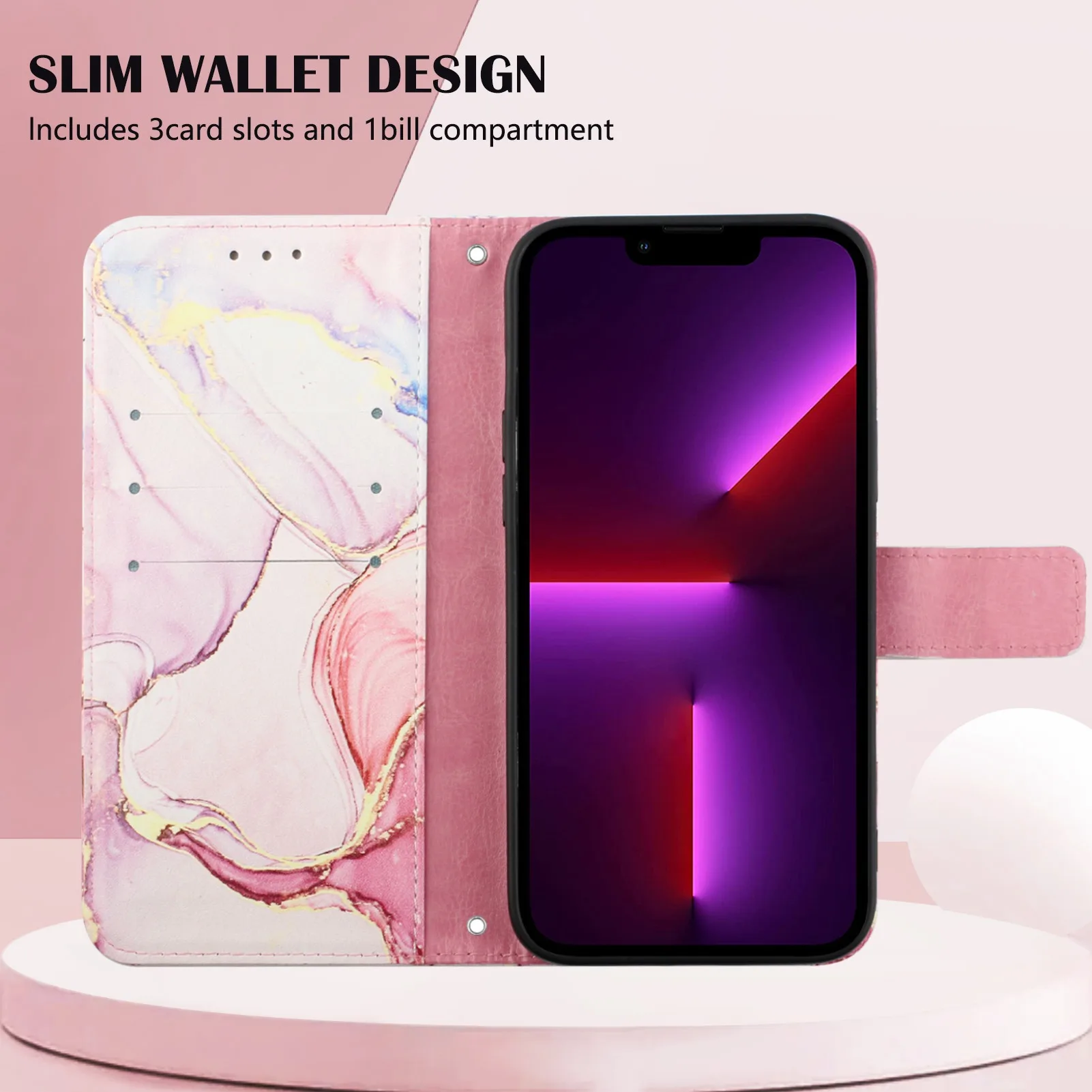 Support Wireless Charging Book Phone Marble Cover For Infinix HOT 10T Caso Telephone Accesories Infinix cellular 10S NFC Flip