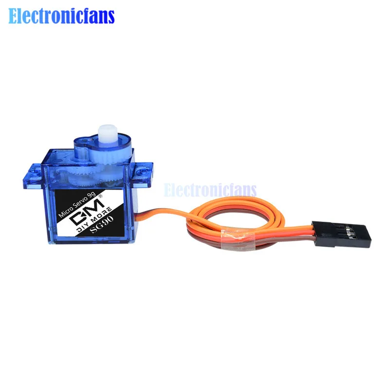 1 Pcs Rc Mini Micro 9G 1.6Kg Servo SG90 Voor Arduino Rc 250 450 Helicopter Vliegtuig Auto boot Afstandsbediening Motor
