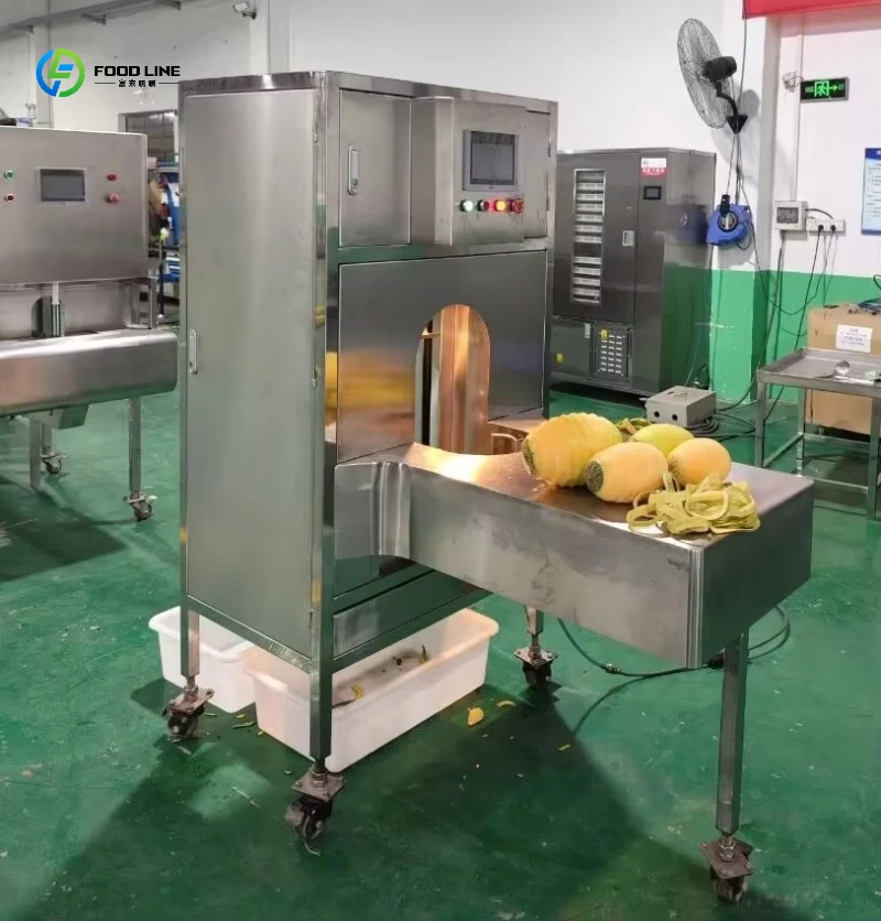 

High Speed Lagre Output Skin Removing Machine Commercial Pineapple Skin Removing Machine Fruit Winter Melon Skin Peeler for Sale