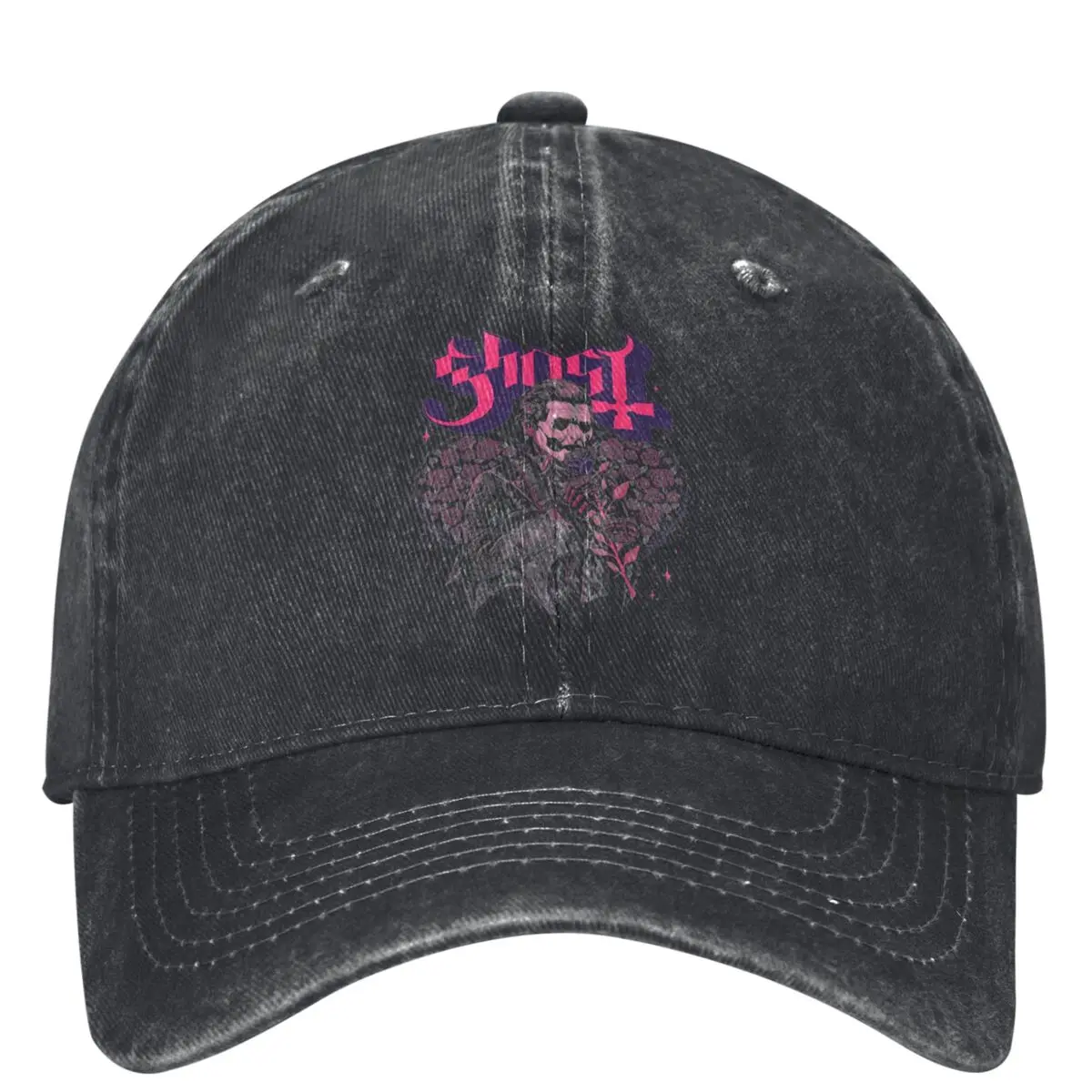 Swedish Ghost B.C. Band Denim Baseball Cap Rock Music Rose Trucker Hat Summer Unisex Teens y2k Funny Sunshade Baseball Caps