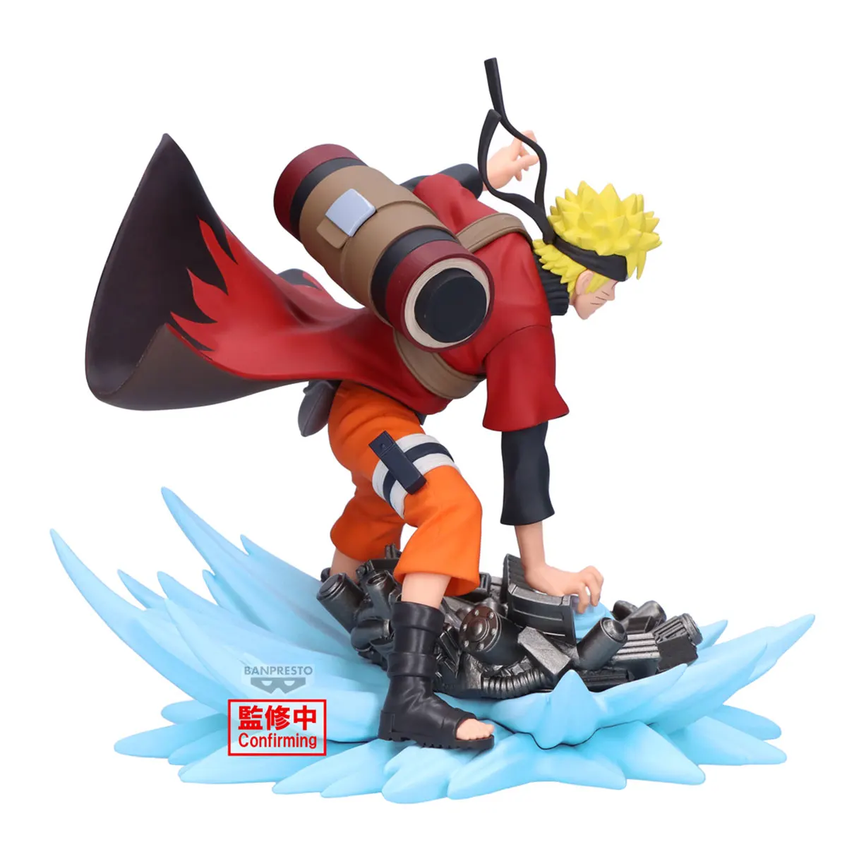 Banpresto NARUTO SHIPPUDEN อะนิเมะ Uzumaki Naruto Saga Original Action Figures อะนิเมะรุ่น Figurine Collection ตกแต่ง
