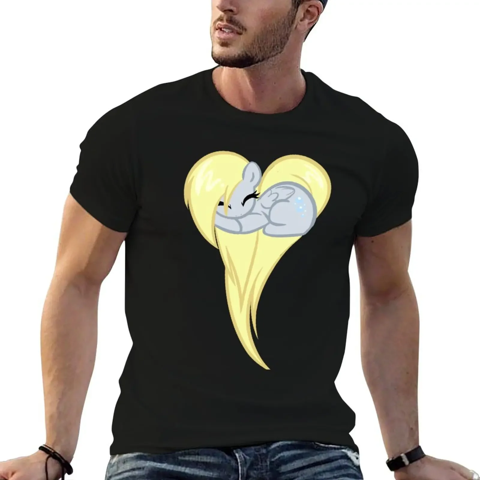 

Heart Of Derpy T-Shirt oversize t-shirts man topping luxury t-shirt mens shirts graphic tee