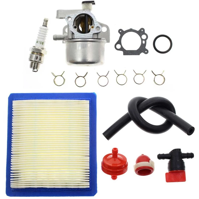 Carburetor Kits For Briggs & Stratton 799866 790845 799871 796707 794304 12H800 Engine Toro Lawn Mower Carb Recycler