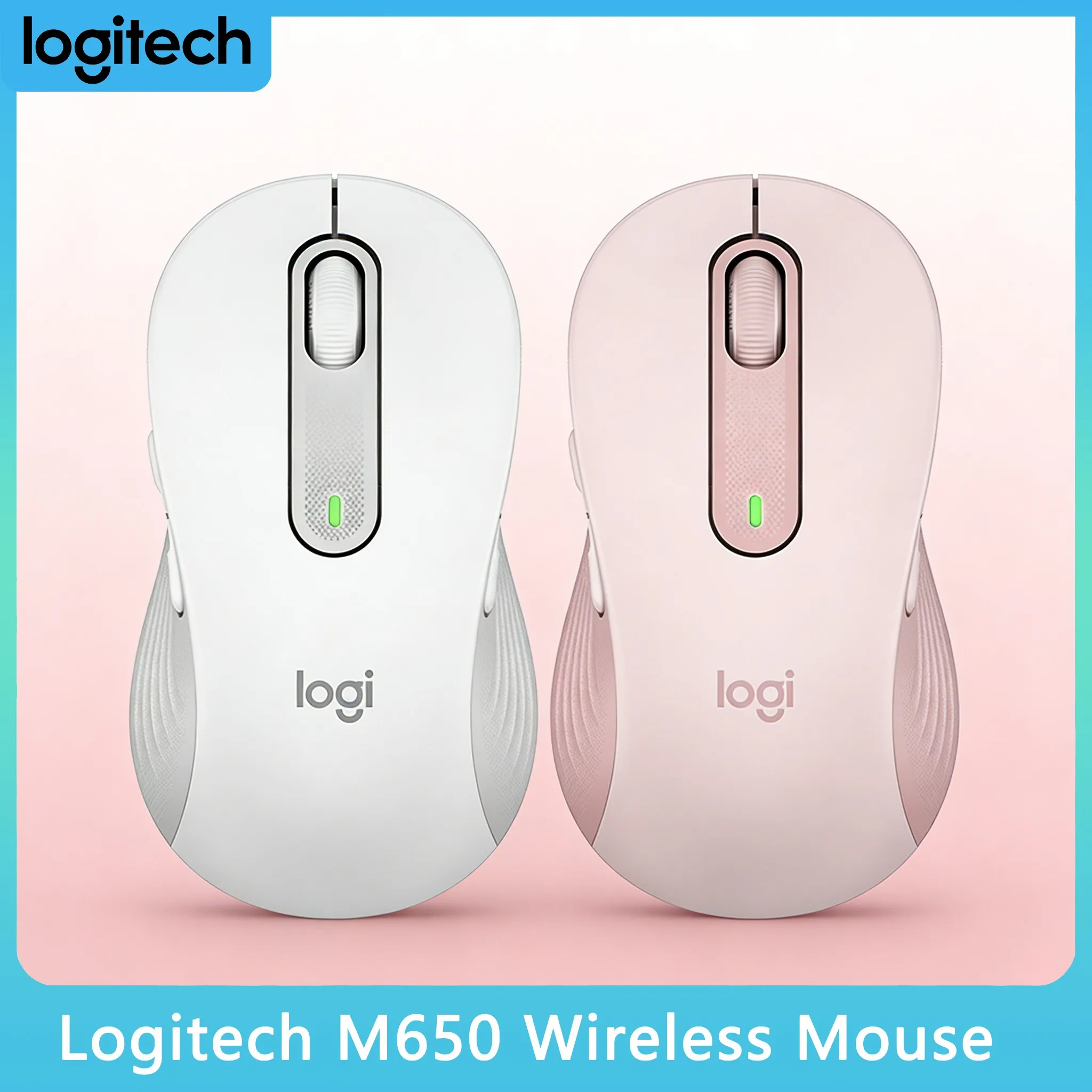 

Logitech M650/M650L/M750 Wireless Mouse Logi Bolt Receiver SilentTouch Office Use