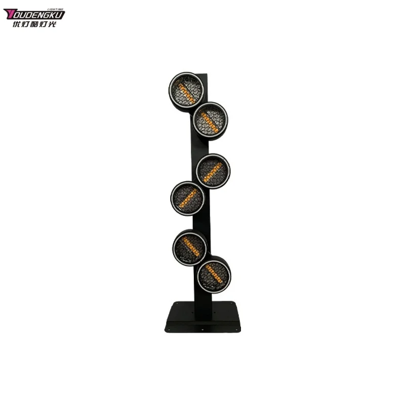 1 قطعة 6x60 واط الخطي COB خمر بليندر مصفوفة ضوء مصباح ليد بار سداسية جو المرحلة التمرير ستروب الإضاءة