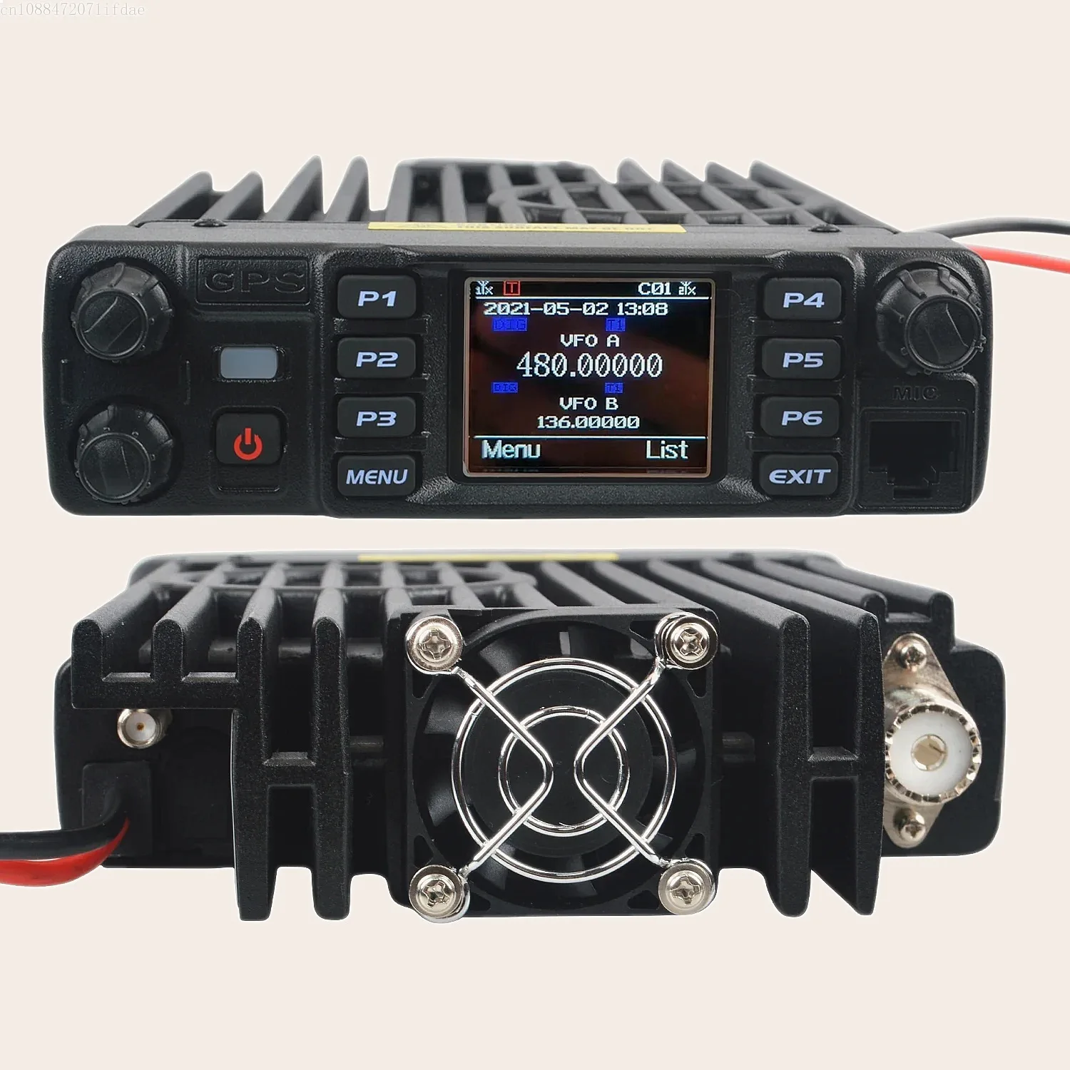 Anytone AT-D578UV Plus VHF UHF Air GPS APRS Bluetooth DMR Digital Mobile Radio AES256