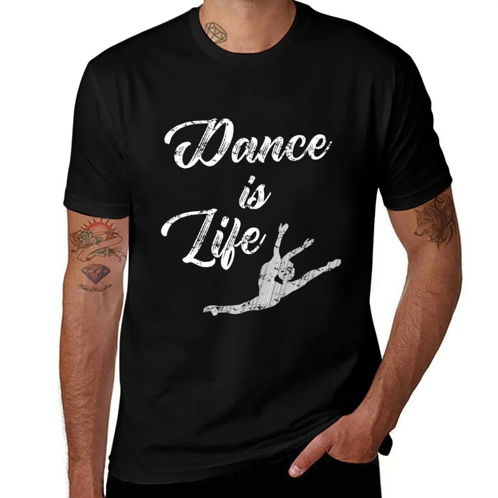 Dance Is Life T-Shirt Lightweight Running T-Shirt