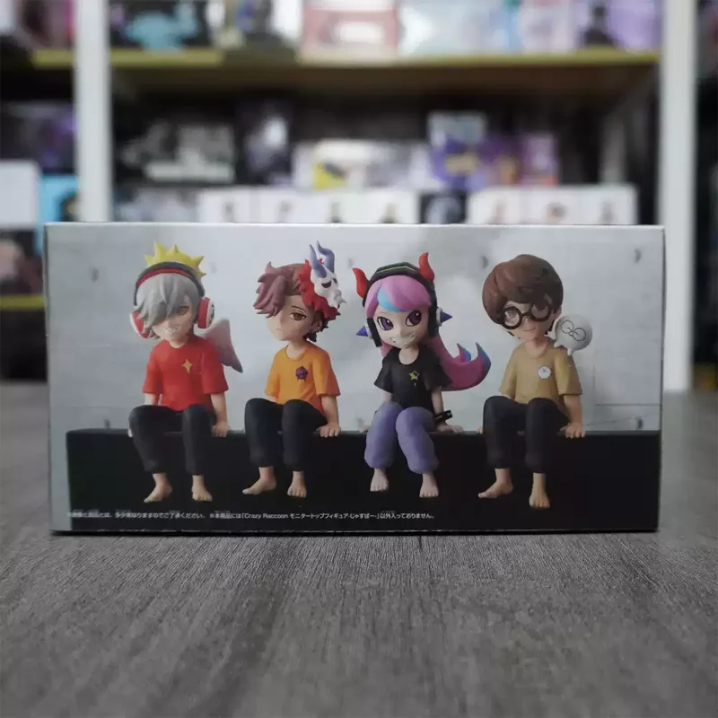 

[Genuine] Original Bandai Banpresto Crazy Raccoon Selly Arisakaaa Jasper Daruma Is God Vanilla In Stock PVC Figure Model Toys