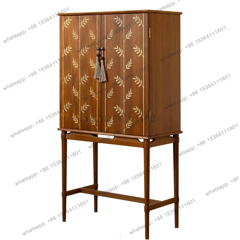 

Classical Chinese style, new leaf decorative cabinet storage cabinet