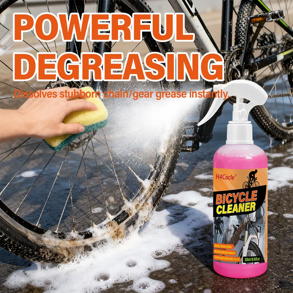 

Очиститель для обслуживания велосипедов Очистка и обезжиривание велосипедных цепей Жидкость для обезжиривания Очиститель велосипедной цепи, глянцевый защитный слой