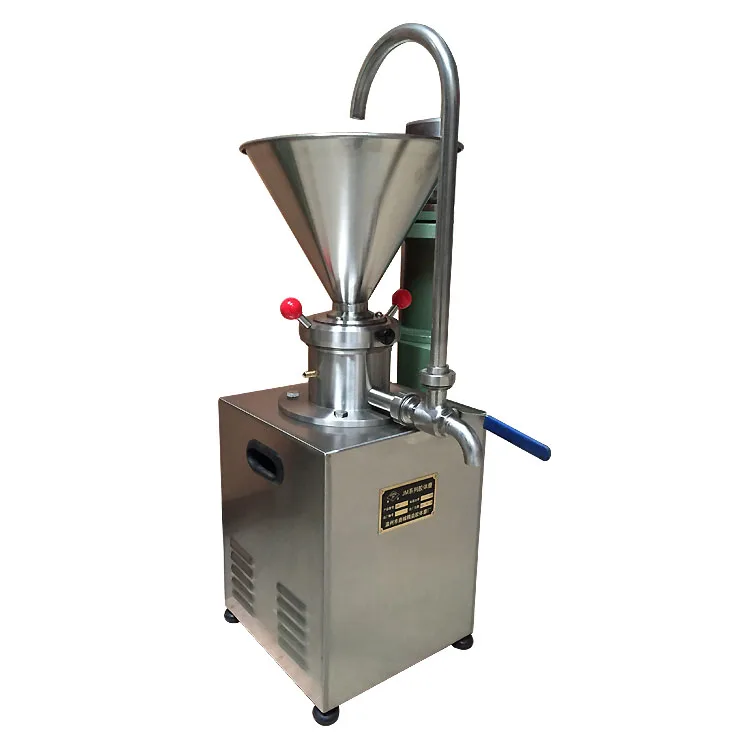 Various Models Food Sesame Colloid Mill Paste Processing Equipment for Peanut Butter Nuts Making Machine