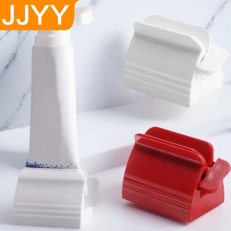 

Portable Roll-tube Toothpaste Squeezer Toothpaste Mount Rotary Toothpaste Dispenser Home Bathroom Accessories