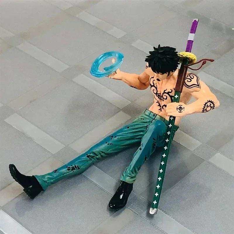 One Piece Anime Figur Bt Sitzhaltung Trafalgar Law Operation Action-figuren Zimmer Ornament Pvc Modell Sammlung Spielzeug Geschenk