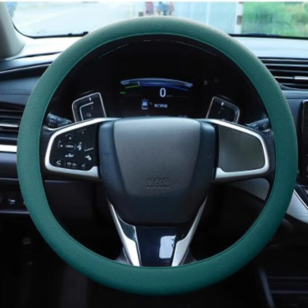 1 Stück ultradünne, rutschfeste Schutzhülle für das Autolenkrad, Silikon-Lenkrad-Schutzhülle. – Detail 18