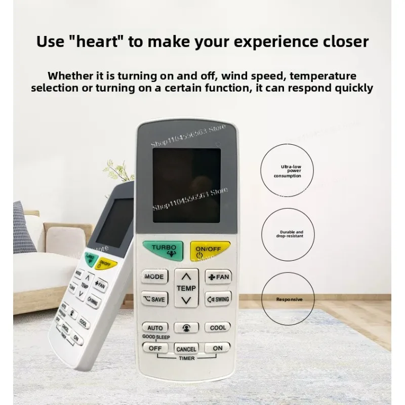 KS-DK01V es adecuado para aire acondicionado Daikin, control remoto por infrarrojos de aire acondicionado