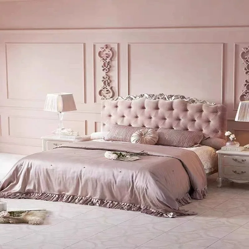 Drawers Room Double Bed Accessories Headboards Luxury Household Bed Frames Frames Japanese Cama Box Solteiro Home Furniture