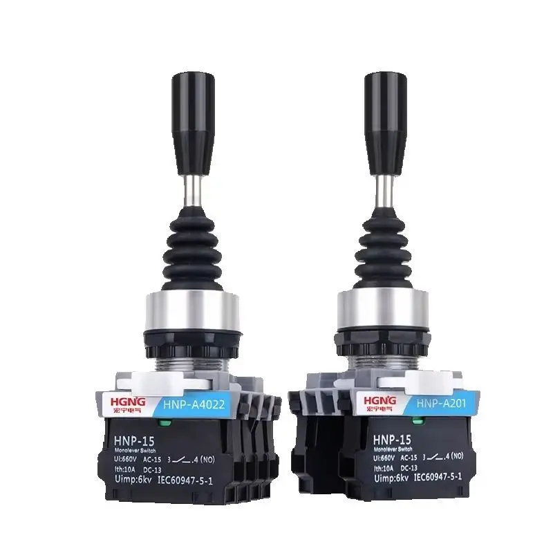 22mm Master Monolever Toggle Joystick Rocker Switch 2 4 Way Position Self Latching Reset Momentary Cross Switches HNP-A201