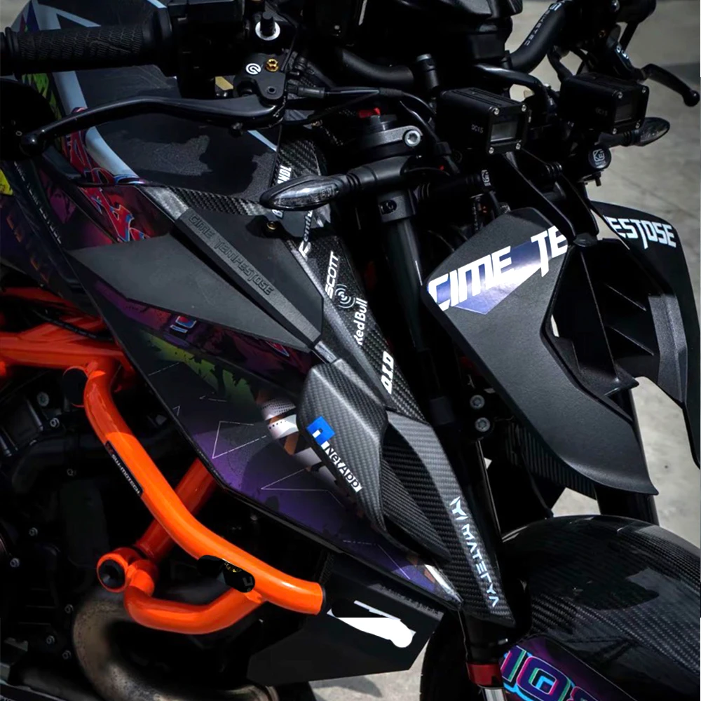 for 1290 SUPER DUKE R/RR/EVO 2020-2024 Motorcycle GP wing front spoiler Accessories front wing spoiler lower lip Lower spoiler