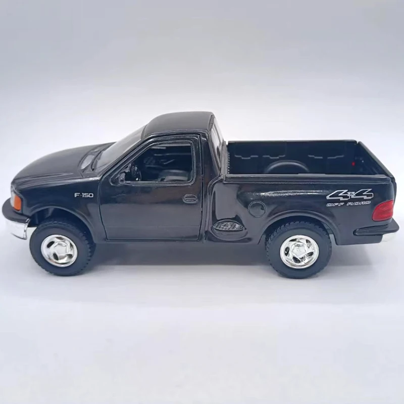 

Литой под давлением пикап Ford's F150 1:32, имитация сплава, модель автомобиля, статическая коллекция, украшенные праздничные подарки, игрушки, сувенирный подарок