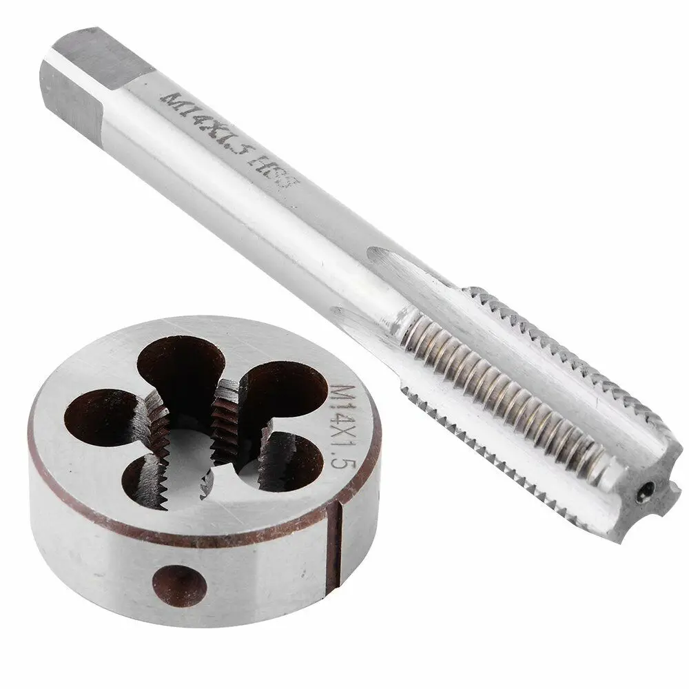M14 x 1.5 HSS die tap hand tap thread cutter set