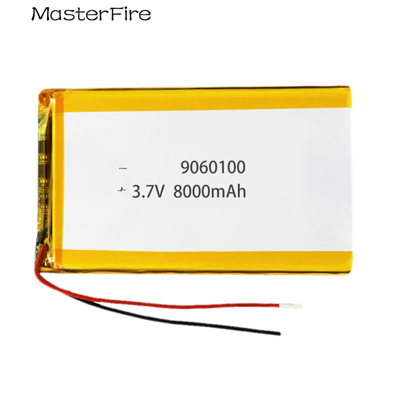 Wholesale 9060100 3.7V 8000mah Rechargeable Lithium Polymer Battery for Power Bank Medical Device Robot Bluetooth Headset Cell