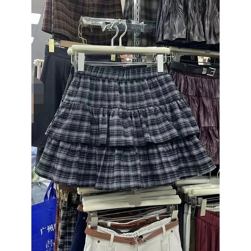 Summer 2000s Kawaii Sweet Y2k Mini Skirt Woman Japanese Style Bow Cute Skirt Outwear Casual Fashion Skirt Hot Girls Chic