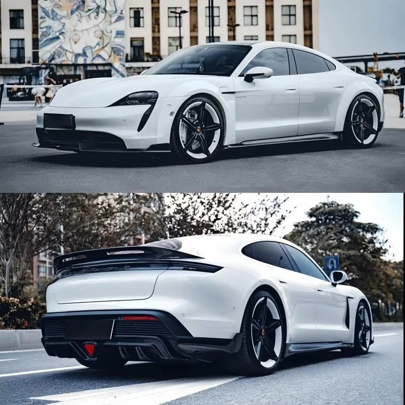 Suitable Taycan Upgrade and Retrofit CMST Carbon Fiber Small Surround Complete Set of Exterior Parts Body Kit