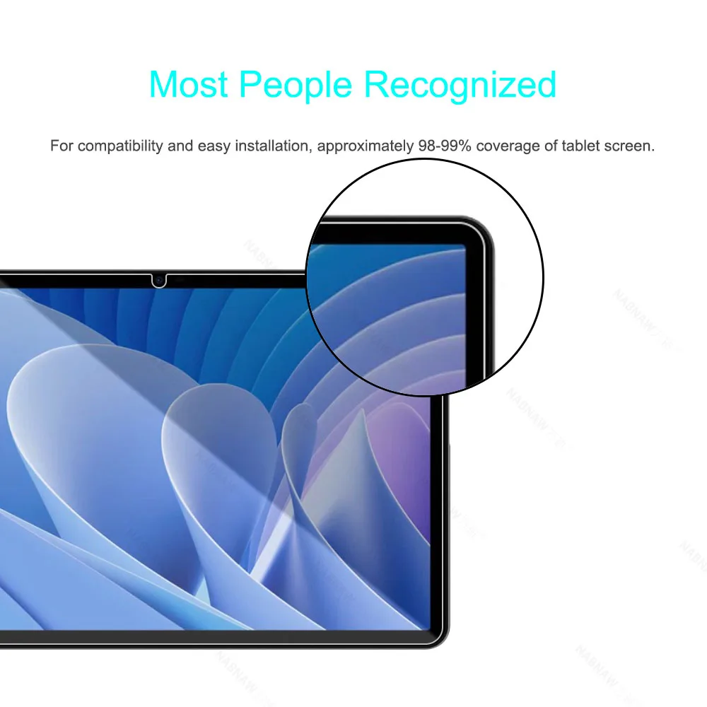 2 Pieces Scratch Proof HD Tempered Glass Screen Protector For DOOGEE T30 Pro Tablet Film 11 Inch Glass Protector