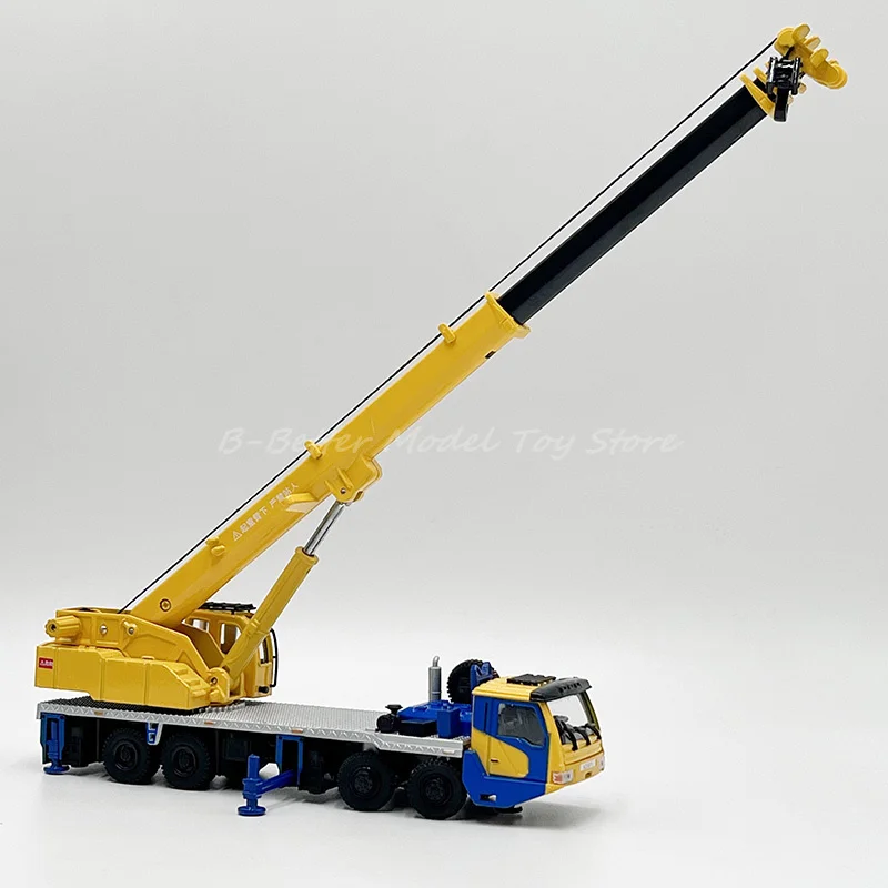 1:55 Diecast Engineering Vehicle Model Toy Crane Truck Lifter Miniature Replica Children Gifts