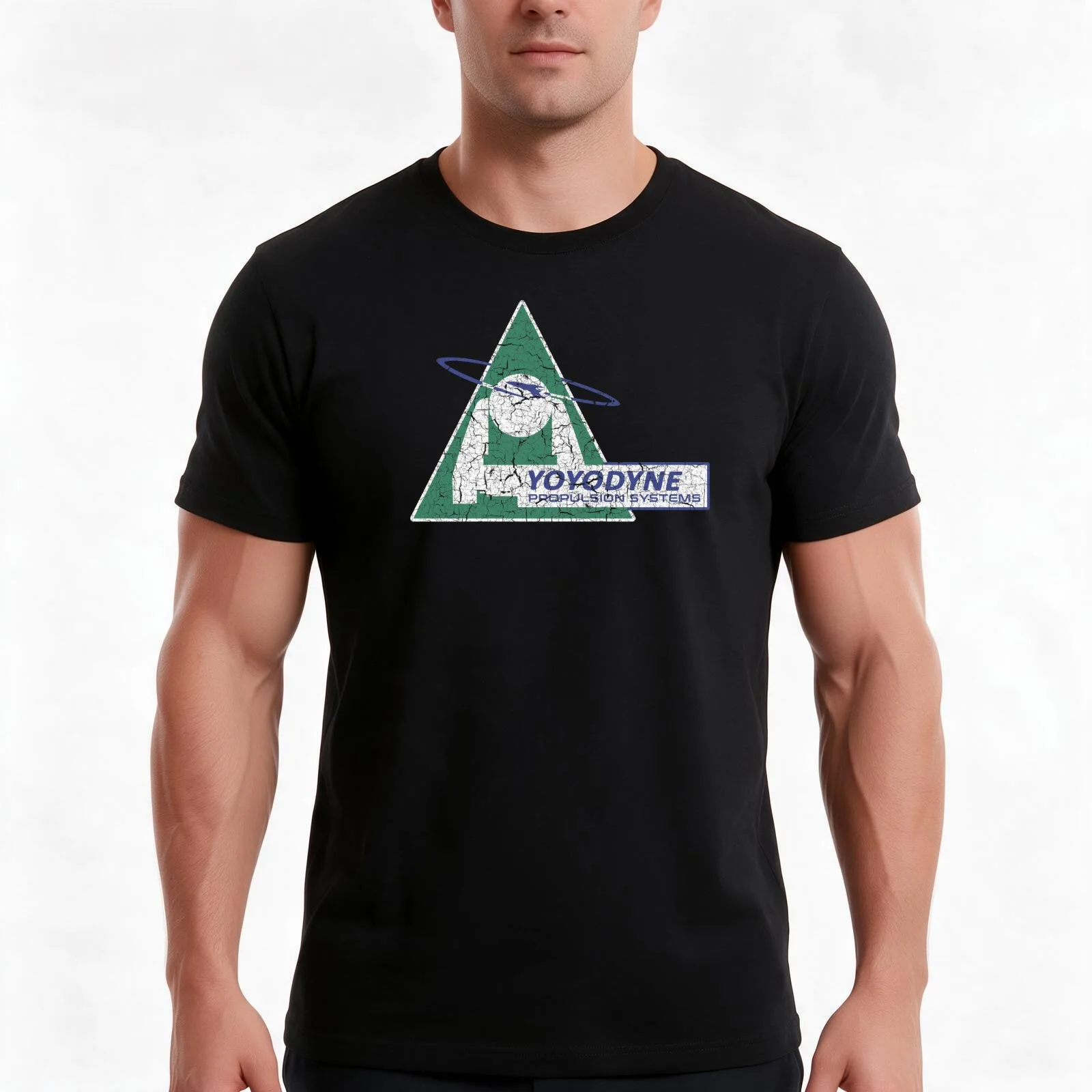 YOYODYNE PROPULSION SYSTEMS T-Shirt, Summer Casual Cotton Tee, Oversized Streetwear Tops, Vintage Graphic Print, 100% Cotton