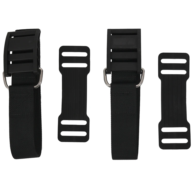 

2Pcs Scuba Diving Tank Strap BCD Tank Strap Band Weight Webbing Belt With Buckle Diver Equipment