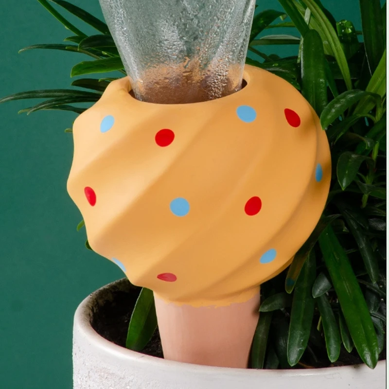 4Pcs Plant Watering Globes Automatic Watering Globes Watering Planter Insert KXRE
